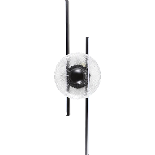 ابليك مودرن اسود لون الانارة 3 اضاءات 12 واط