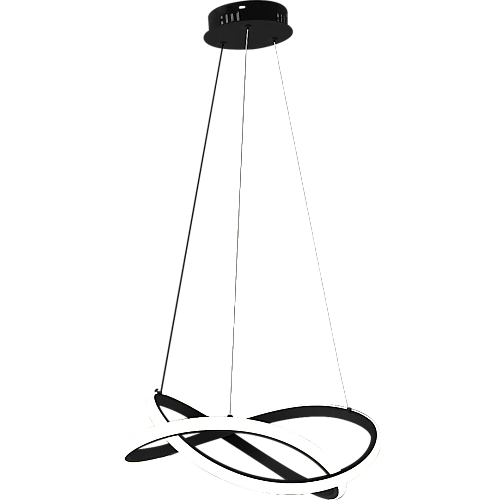 علاقي مودرن اسود لون الانارة 3 اضاءات 60 واط