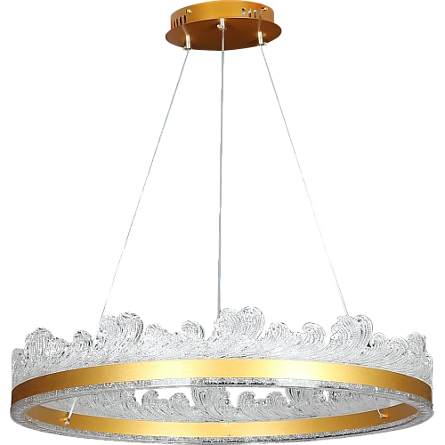 علاقي مودرن ذهبي لون الانارة 3 اضاءات 115 واط مقاس 800 ملم
