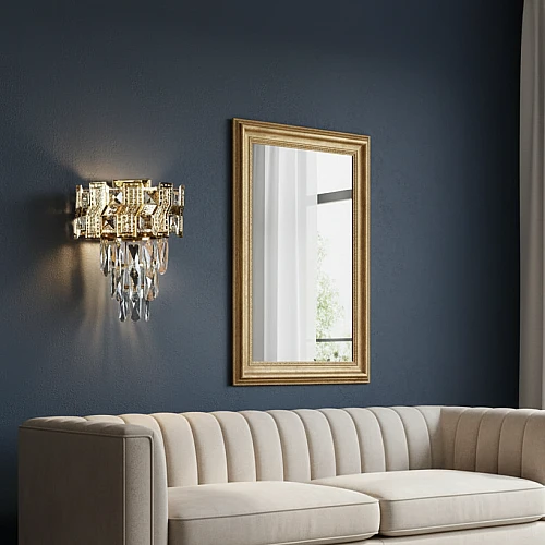 ابليك مودرن ذهبي E14*2