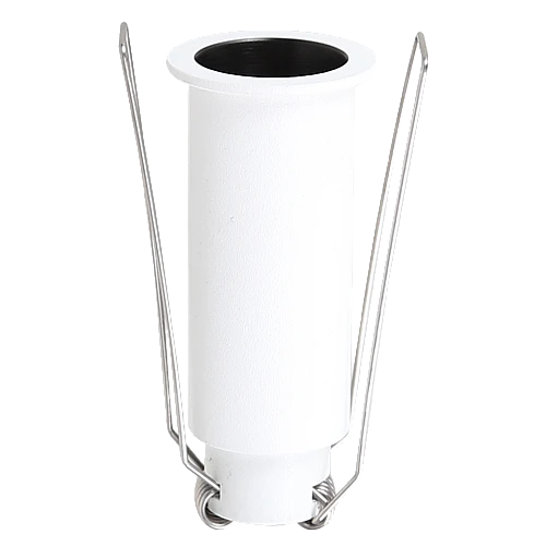 سبوت لايت جرم ابيض مع داخلي اسود لون الانارة أصفر مانع للتوهج مقاس 2.5 سم 5 واط توفل