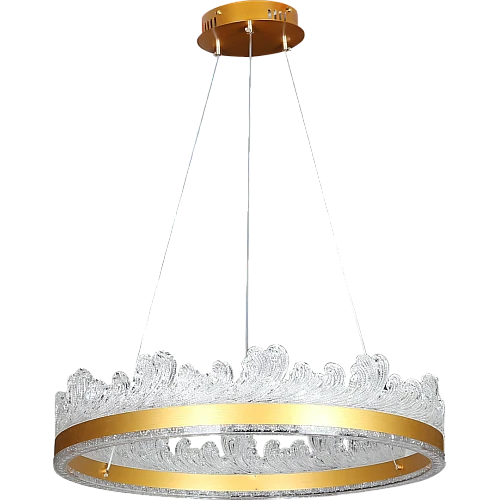 علاقي مودرن ذهبي لون الانارة 3 اضاءات 85 واط مقاس 600 ملم