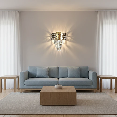 ابليك مودرن ذهبي E14*2