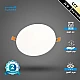 كشاف دفن بنل دائري LED 24 واط همر CCT مع مفتاح تثبيت لون ونوابض متحركة