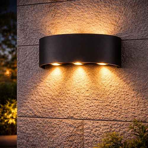 كشاف 6 عيون جداري انارة إنارة ملون 6 واط