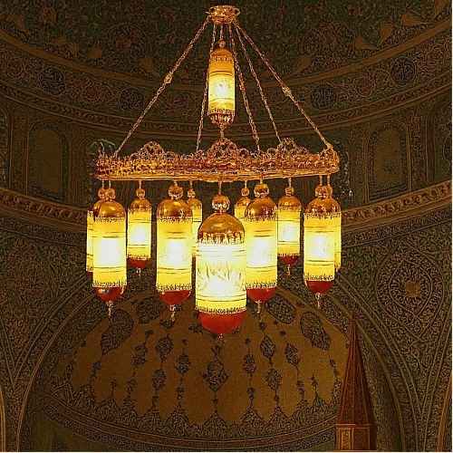 نجف اسلامي 5 قطع مساجد وقصور كامل (تُضاف رسوم الأوزان الثقيلة)