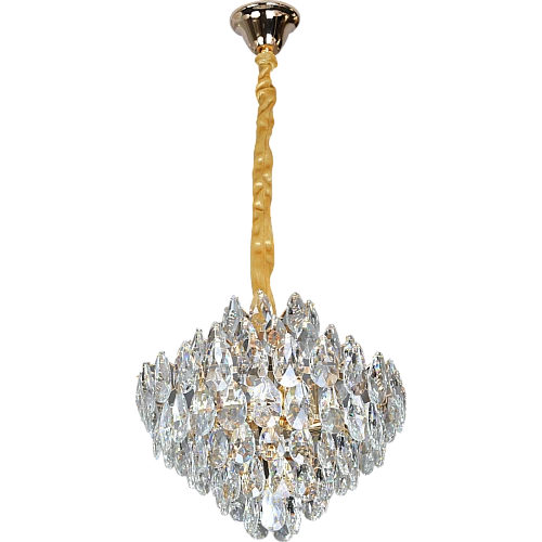 علاقي مودرن ذهبي E14*5 مقاس 400 ملم