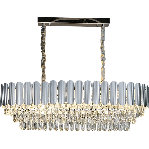 نجف مودرن فضي 1000*350 E14*10L