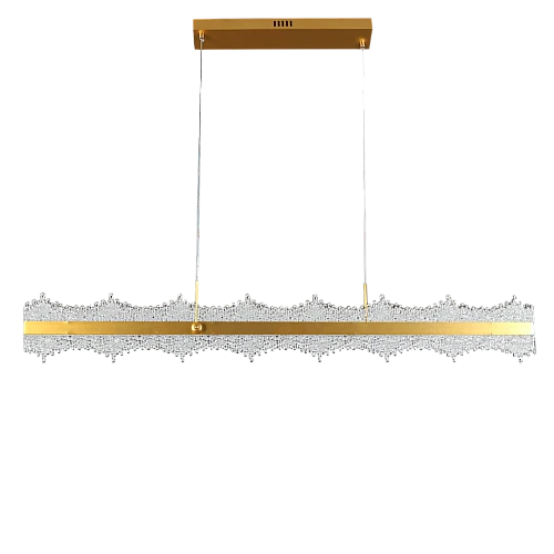 علاقي مودرن ذهبي لون الانارة 3 اضاءات 55 واط مقاس 1200 ملم