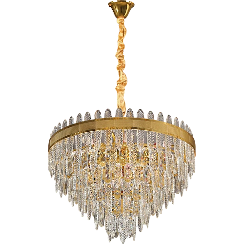 علاقي مودرن ذهبي E14*9 قطر 60 سم