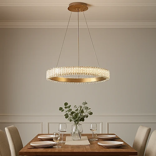 علاقي مودرن ذهبي لون الانارة 3 اضاءات 95W