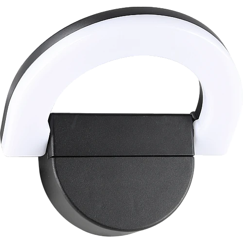 ابليك جداري خارجي اسود لون اصفر 12 واط