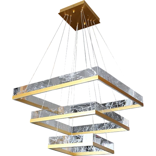 علاقي مودرن ذهبي لون الانارة 3اضاءات 300W