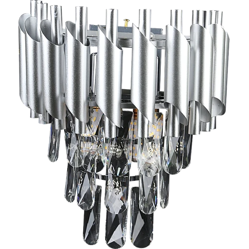 ابليك جداري مودرن فضي E14