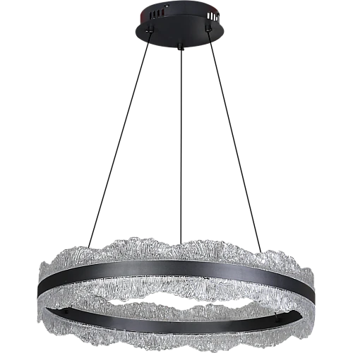 نجف مودرن أسود لون الانارة 3 اضاءات 85 واط مقاس 600 ملم