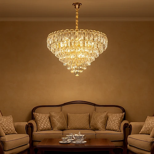 علاقي مودرن ذهبي E14*15