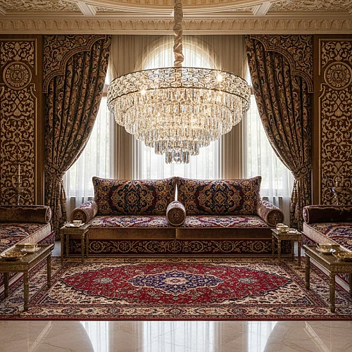 علاقي مودرن فضي E14*15