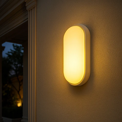  منتج كشاف بيضاوي لون الاضاءة اصفر سادة 30 واط-HU2120/30W/WH+WW