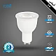 لمبة GU10 لون الانارة ابيض 9 واط