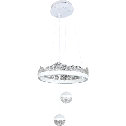 علاقي مودرن ابيض لون الانارة 3 اضاءات واط 75