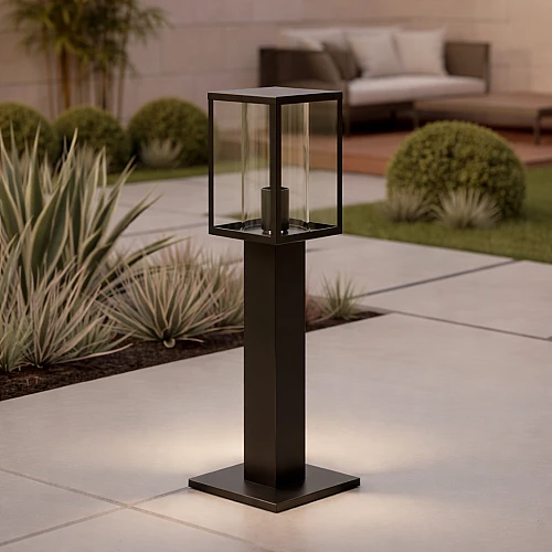 فانوس حديقة 60 سم اسود