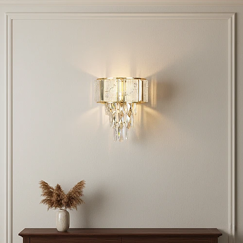 ابليك مودرن ذهبي E14*2