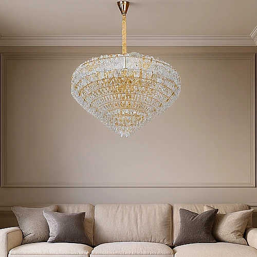 علاقي مودرن ذهبي E14*22