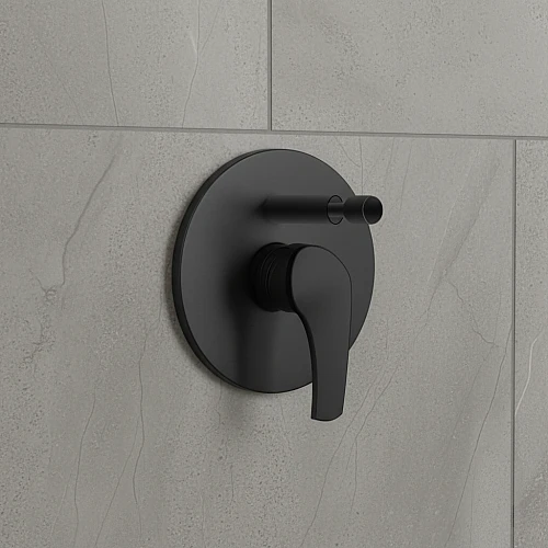 وجه مخفي دائري خطين اسود