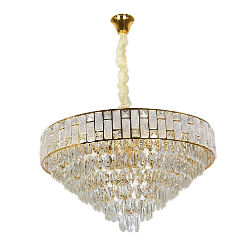 علاقي مودرن قطعتين ذهبي E14*15 مقاس 800 ملم