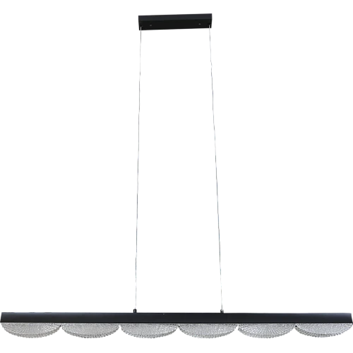 نجف مودرن أسود لون الانارة 3 اضاءات 48 واط