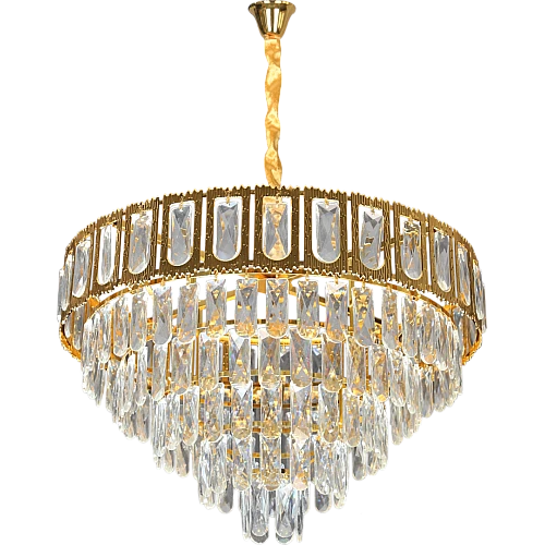 علاقي مودرن ذهبي E14*9 قطر 60 سم