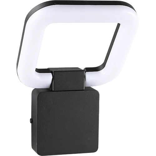 ابليك جداري خارجي اسود لون اصفر 18 واط