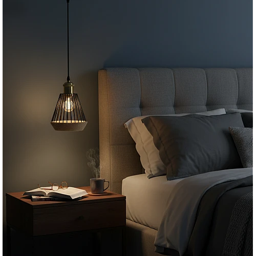 علاقي مودرن اسود E27*1