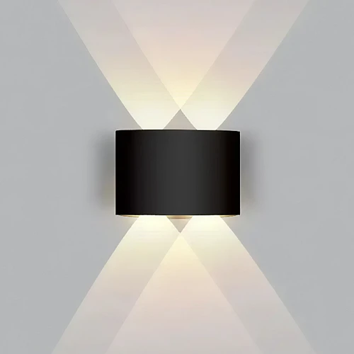 كشاف بوابة جداري خارجي مجوز لون الانارة اصفر