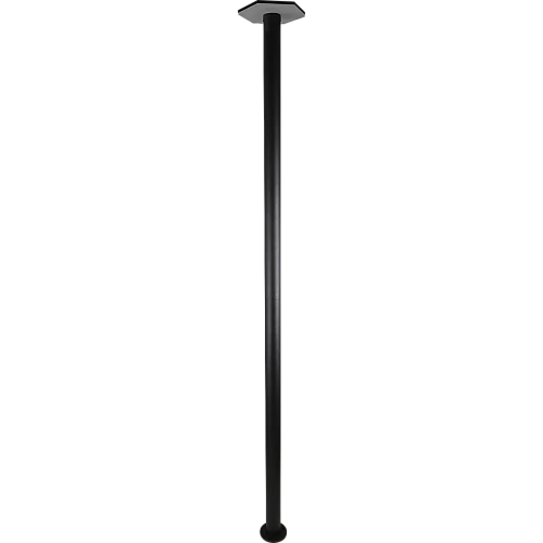 فانوس حديقة اسود لون الانارة اصفر ارضي طول 2 متر 20 واط