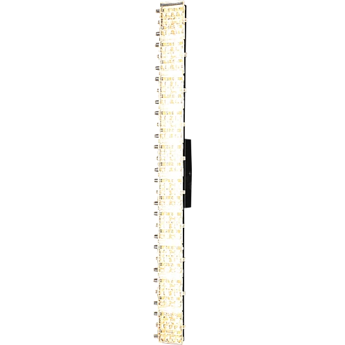 ابليك مودرن اسود لون الانارة 3 اضاءات 25 واط مقاس 600 ملم