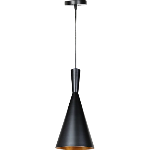 علاقي مودرن اسود+ ذهبي E27*1