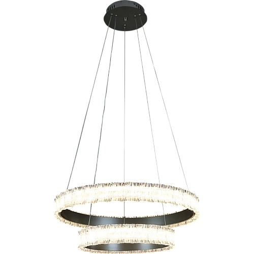 نجف مودرن فضي + ثلاث اضاءات400*600 125 واط