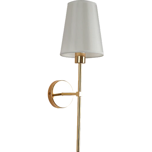 إضاءة شاين برايت جدارية مفرد مودرن شكل ذهبي تصميم عصري E14