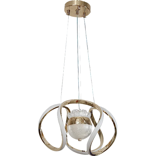 علاقي مودرن ذهبي لون الانارة 3 اضاءات 75 واط