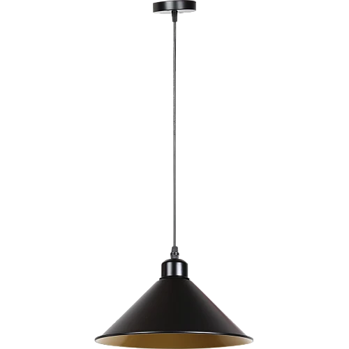 علاقي مودرن اسود + ذهبي E27*1