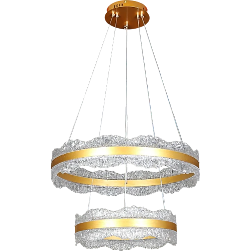 نجف مودرن 400+ 600 ذهبي لون الانارة 3اضاءات 135W