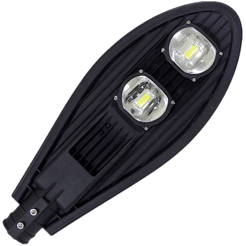 كشاف خارجي لون الانارة أبيض مع خلية حساس ضوء عدستين 100 واط