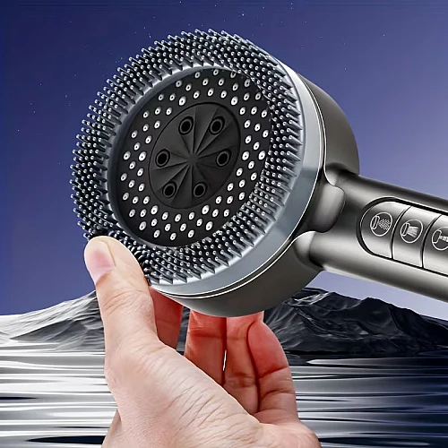 رأس دش مودرن لون رمادي بفلتر تنقية