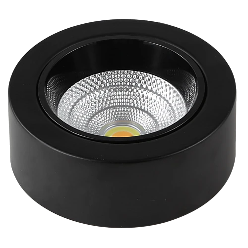 كشاف لطش COB مانع للتوهج المطور اسود 18 واط 4CCT لون الانارة قابلة للتغيير (6,5K,4K,3K,3CO) 