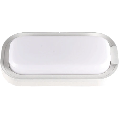 كشاف بيضاوي ابيض لون الانارة ابيض اطار ابيض 20 واط