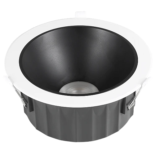 كشاف دفن مانع توهج المطور 3CCT لون الانارة قابلة للتغيير (27K,3K,4K,5K,6.5K 20 الى 35 واط اسود + ابيض