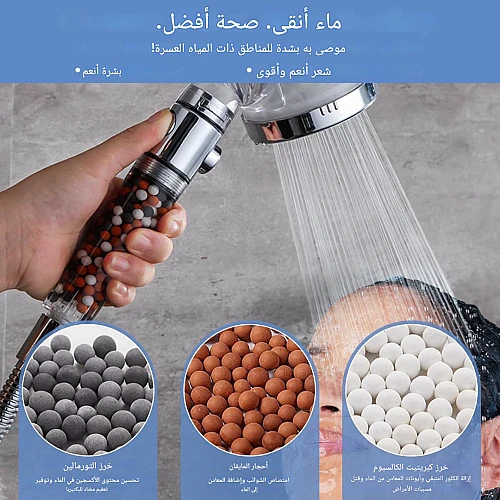 سماعة دش أيوني شفافة بفلتر سيراميك