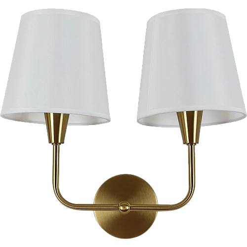 إضاءة جدارية مجوز زيتي + 2طربوش ابيضE14*2