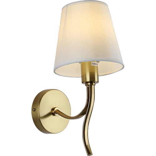 صورة منتج إضاءة لومي نيست جدارية و مودرن مفرد لون الشكل ذهبي تصميم كلاسيكي مميز E14 موديل WA/C5271/1CR